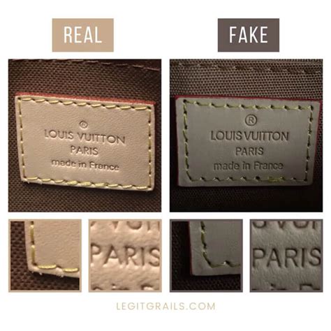 louis vuitton fake vs real backpack|authentic louis vuitton label.